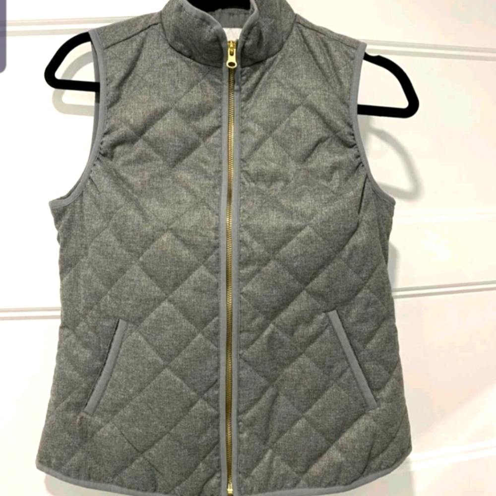 Quilt style vest